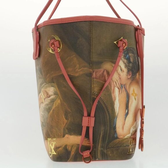 LOUIS VUITTON Masters Collection Neverfull MM Tote BOUCHER Pink M43357 LV 67499S - Picture 6 of 16